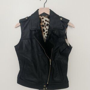Maison Revolt – Genuine Calf Leather Vest (Sample Piece) – Size S